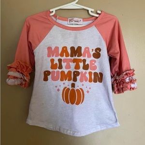 Toddler 2t Fall Shirt 3/4 length Sleeves